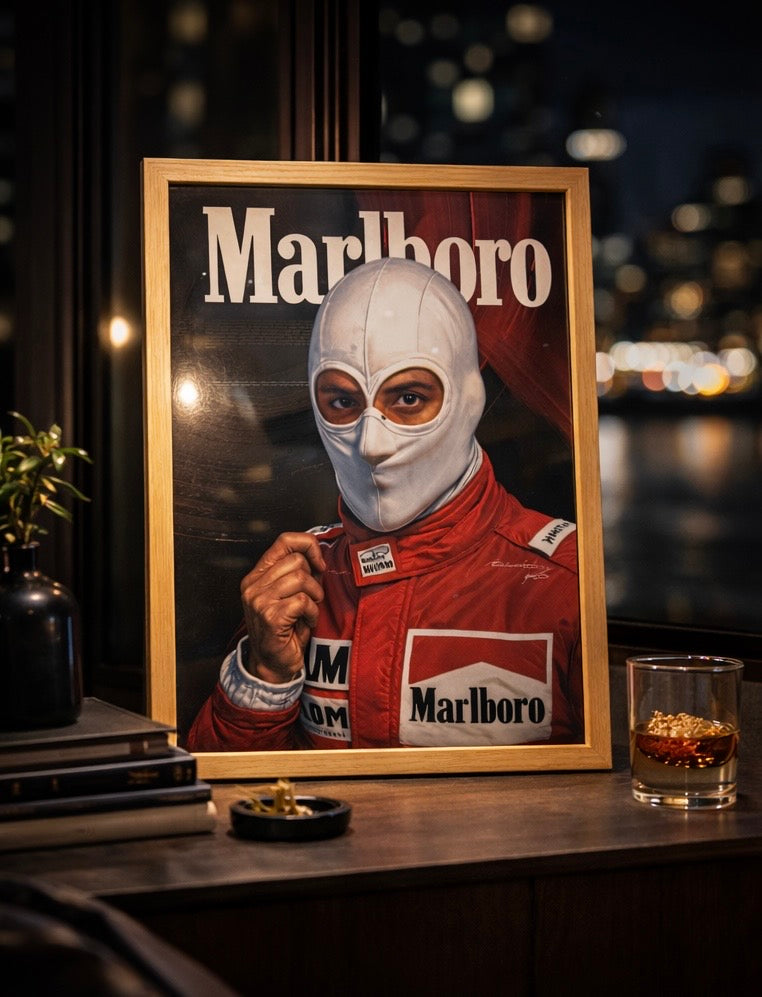 Tableau Racing Iconique – Édition Noire