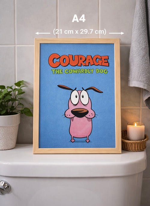 Tableau Cartoon Iconique – Courage